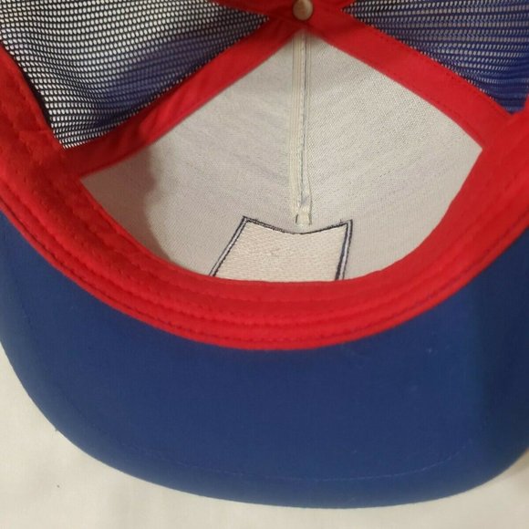 Pabst O'Neil Blue Mesh Trucker Hat Cap Snapback - Picture 8 of 8